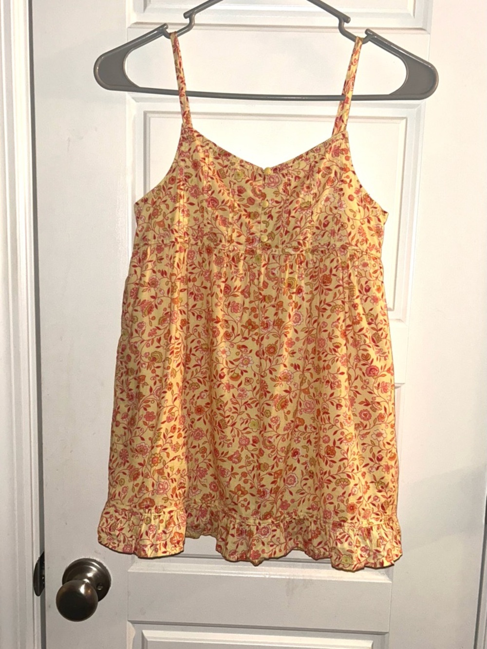 HTF Gap x LoveShackFancy Liberty Floral Zip-Back Top - Size 6 - LIKE NEW